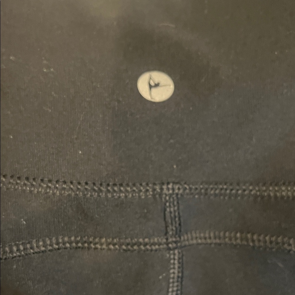 90 Degree By Reflex Black Cropped Pants with Mesh Detail - Picture 4 of 6